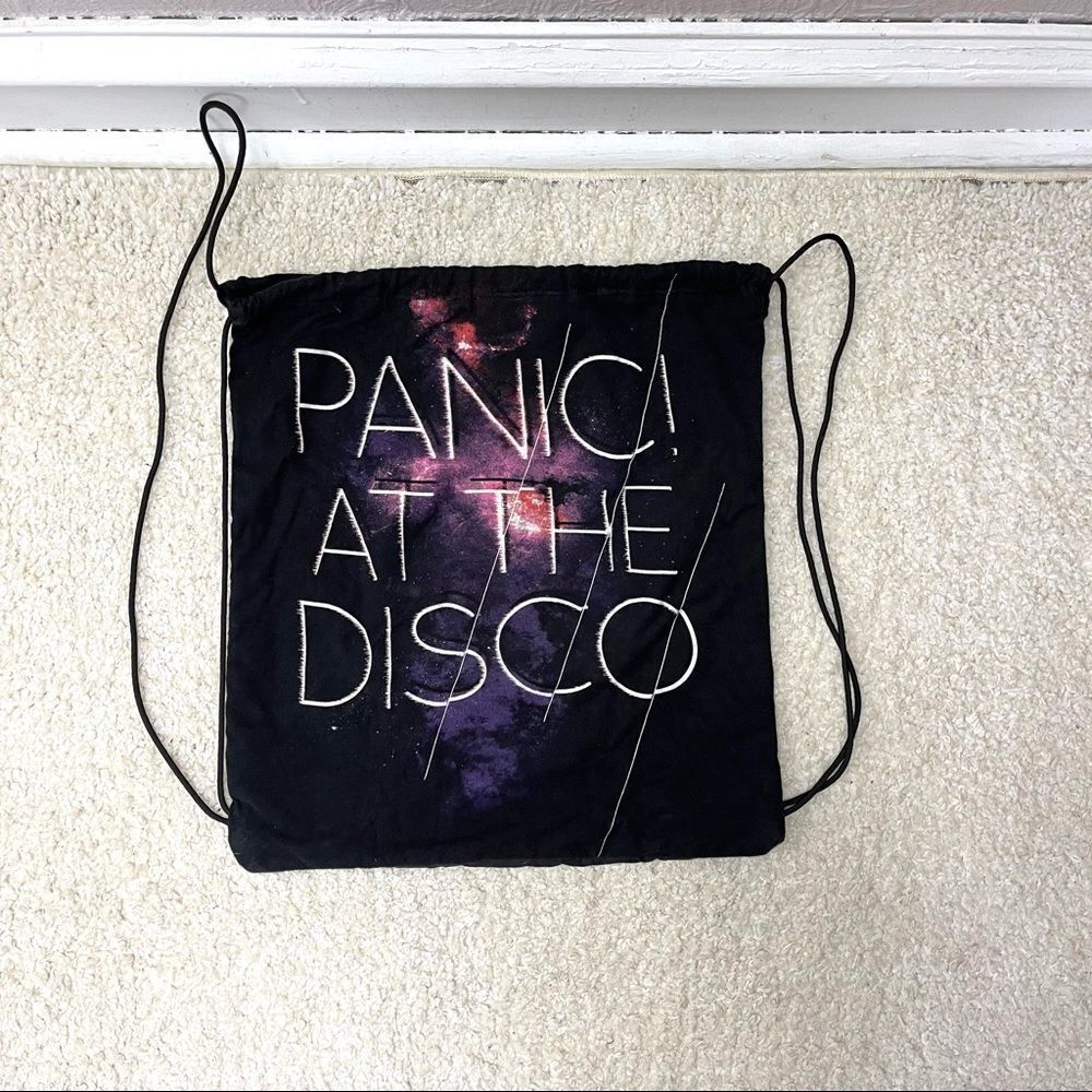 Panic at the Disco cinch sack